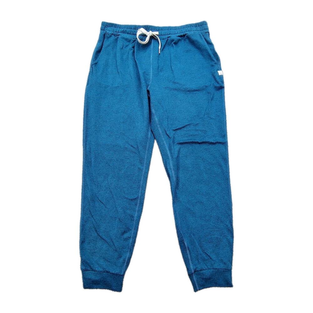 Vuori Performance Jogger Women's size M Pant Soft Stretch Blue/Green